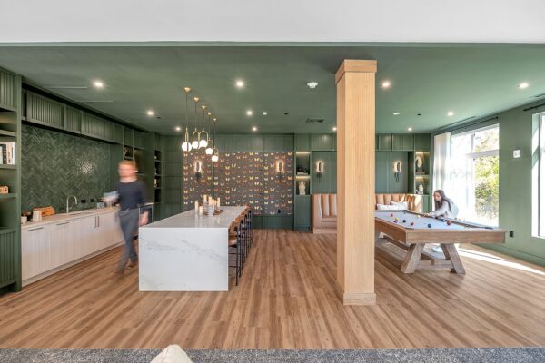 Resident Lounge with Pool Table